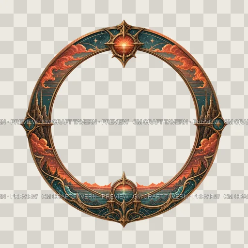 Border 11 top-down token preview