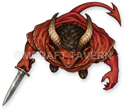 Horned Devils - Highway Robber - Highway Robber top-down token preview