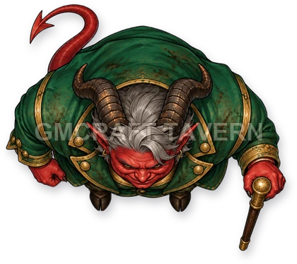 Horned Devils - Gang Boss - Gang Boss top-down token preview