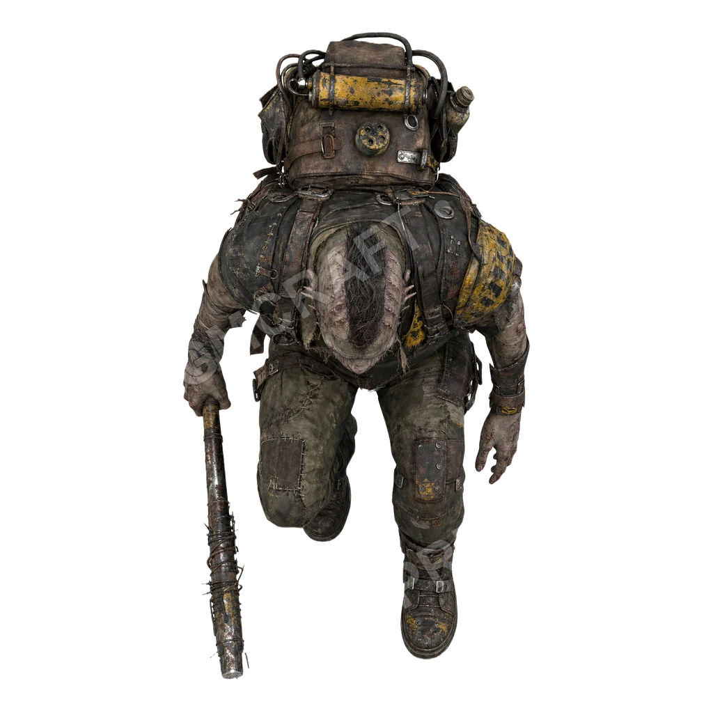 Humanoid Mutants 09 top-down token preview