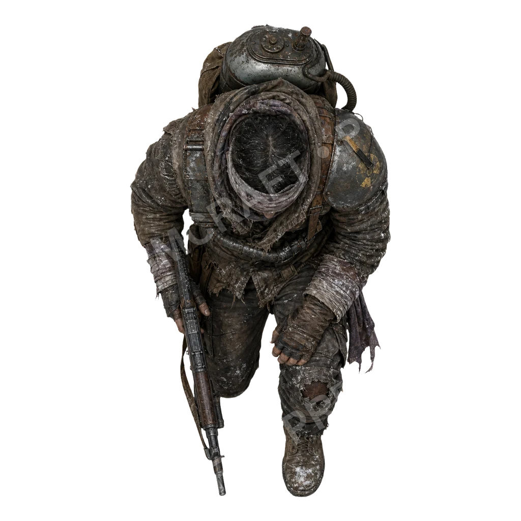 Humanoid Mutants 41 top-down token preview