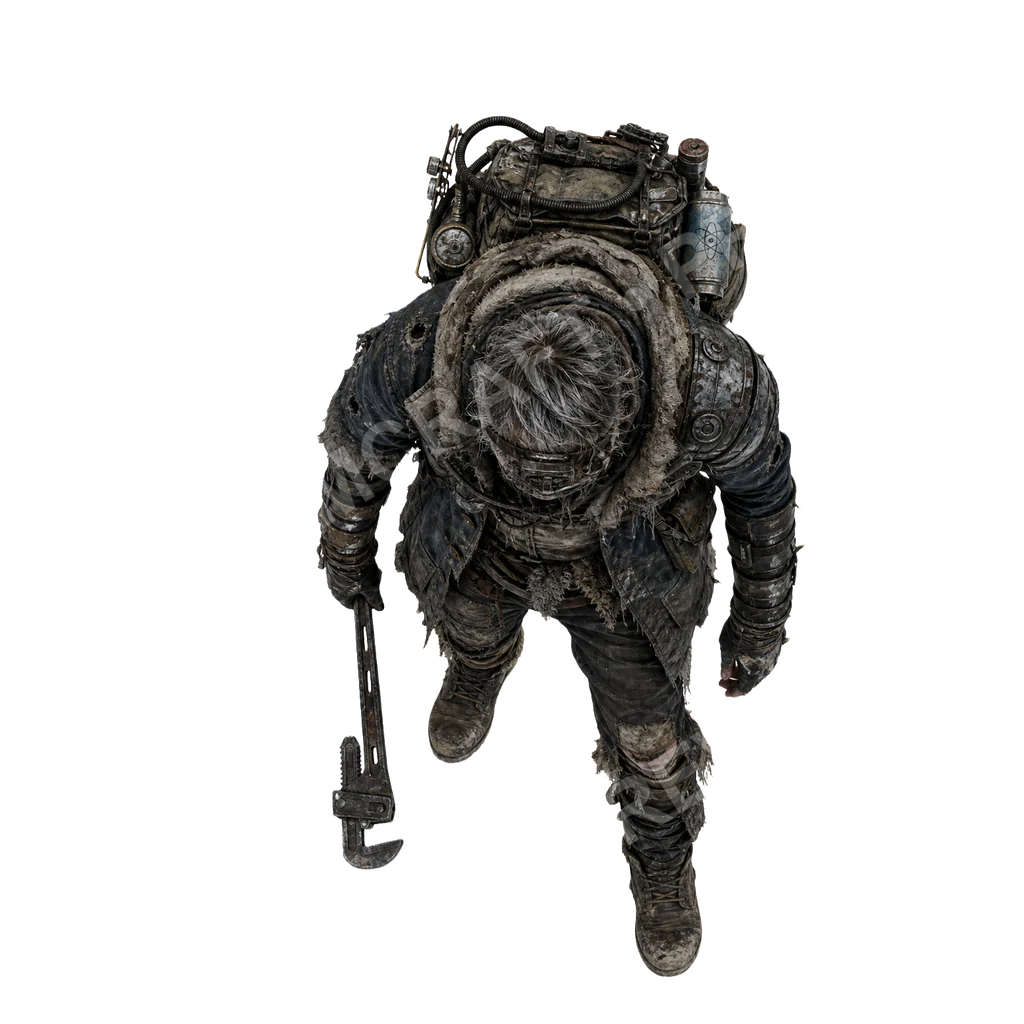 Humanoid Mutants 43 top-down token preview