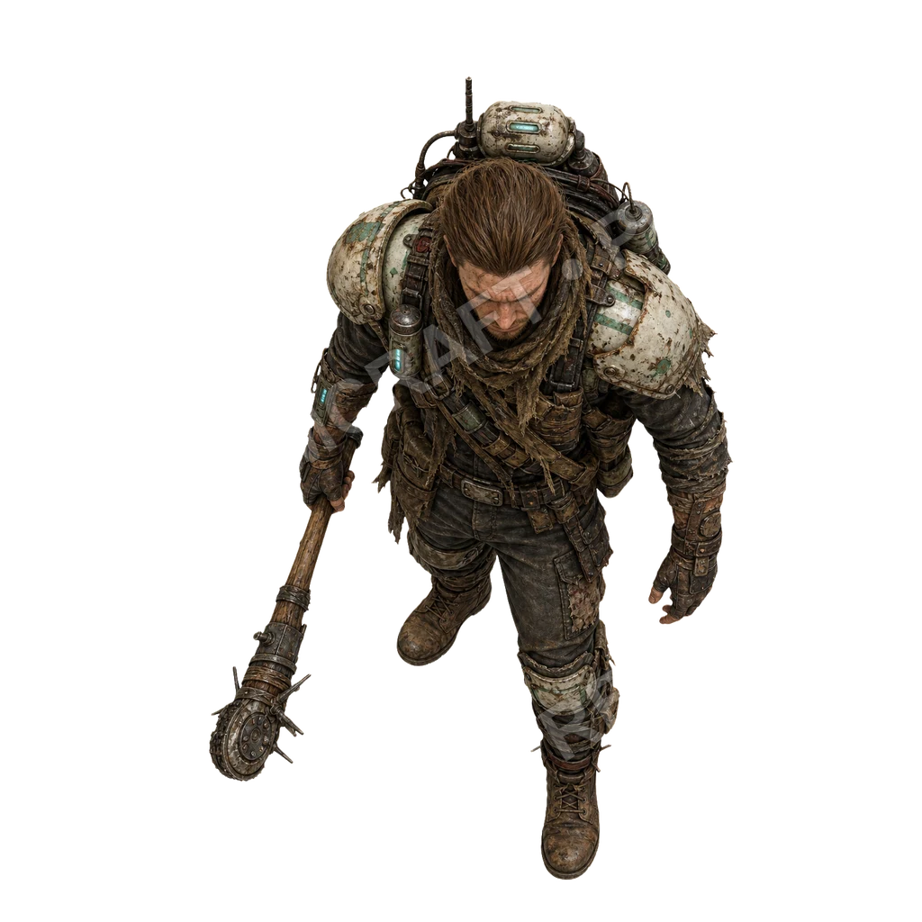 Hunters Trackers 34 top-down token preview
