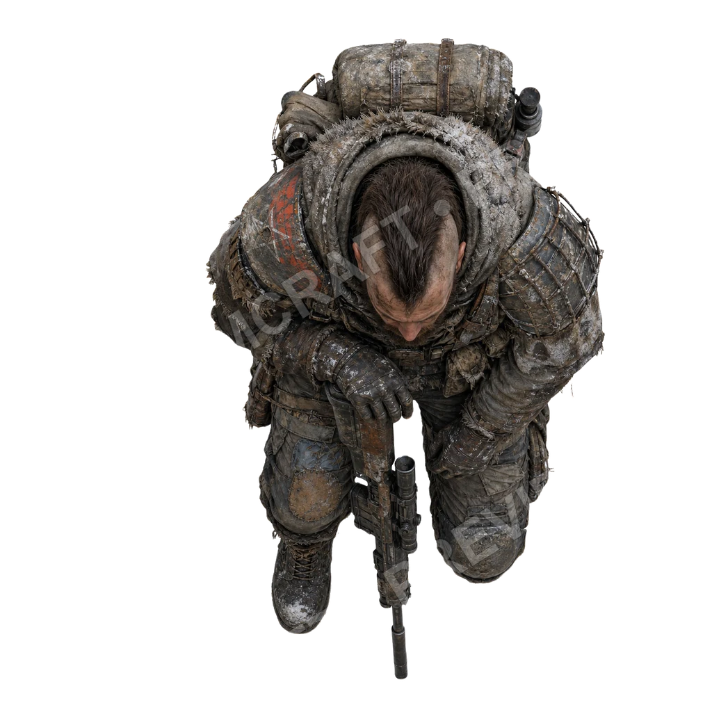 Hunters Trackers 41 top-down token preview