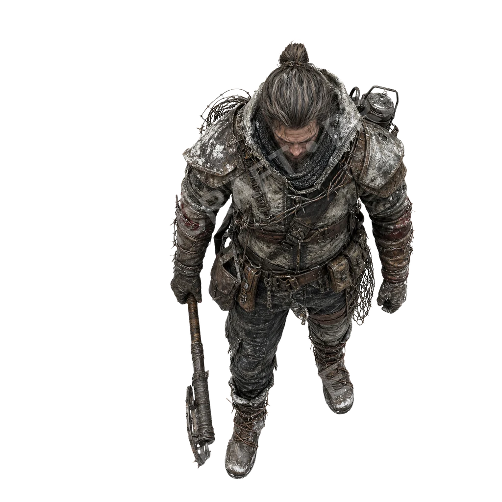 Hunters Trackers 43 top-down token preview