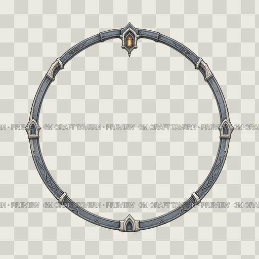 Border 122 top-down token preview