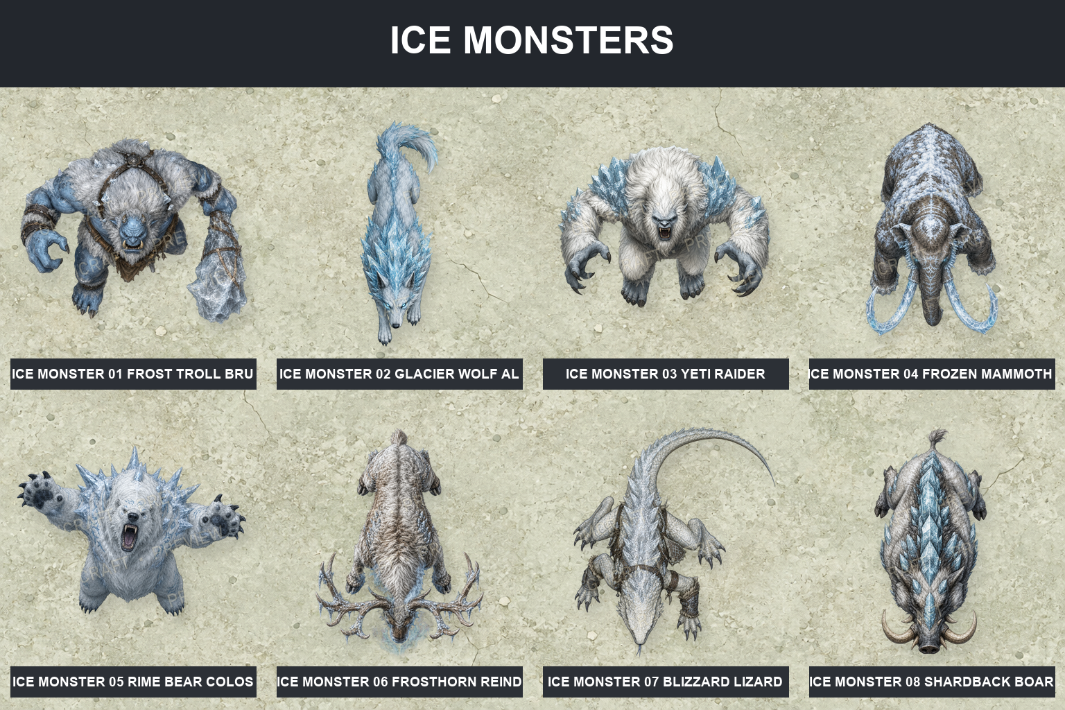 Aperçu du produit Monstres des glaces 3