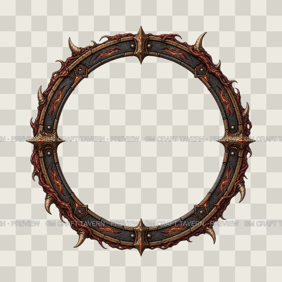 Infernal Empire Borders product preview 3