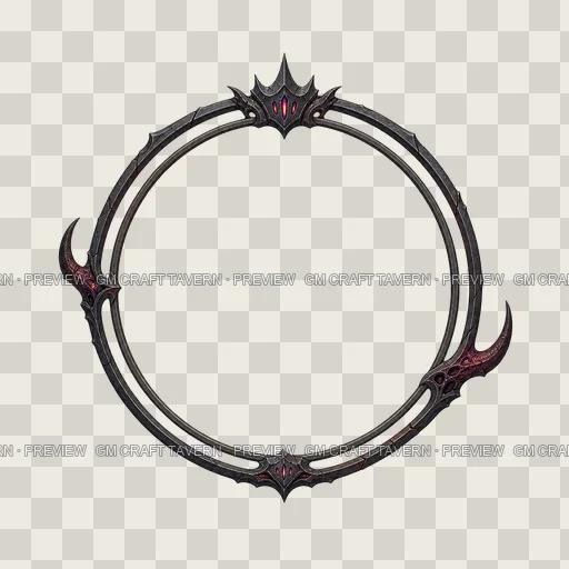 Border 12 top-down token preview