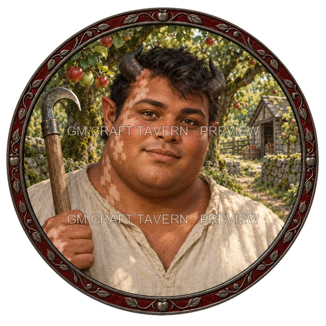 Aperçu du token vu du dessus de Besha Reedvale - Druide