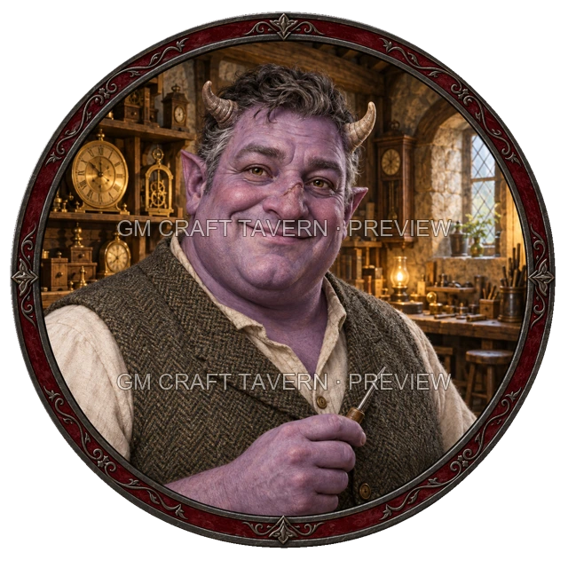 Aperçu du token vu du dessus de Varka Birchhaven - Artificier
