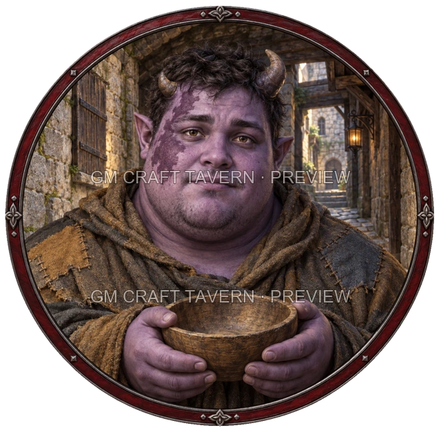 Besha Hillward - aperçu de token de paria vu du dessus