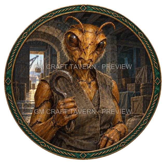 Urdan Hillward - aperçu de token de marin vu du dessus