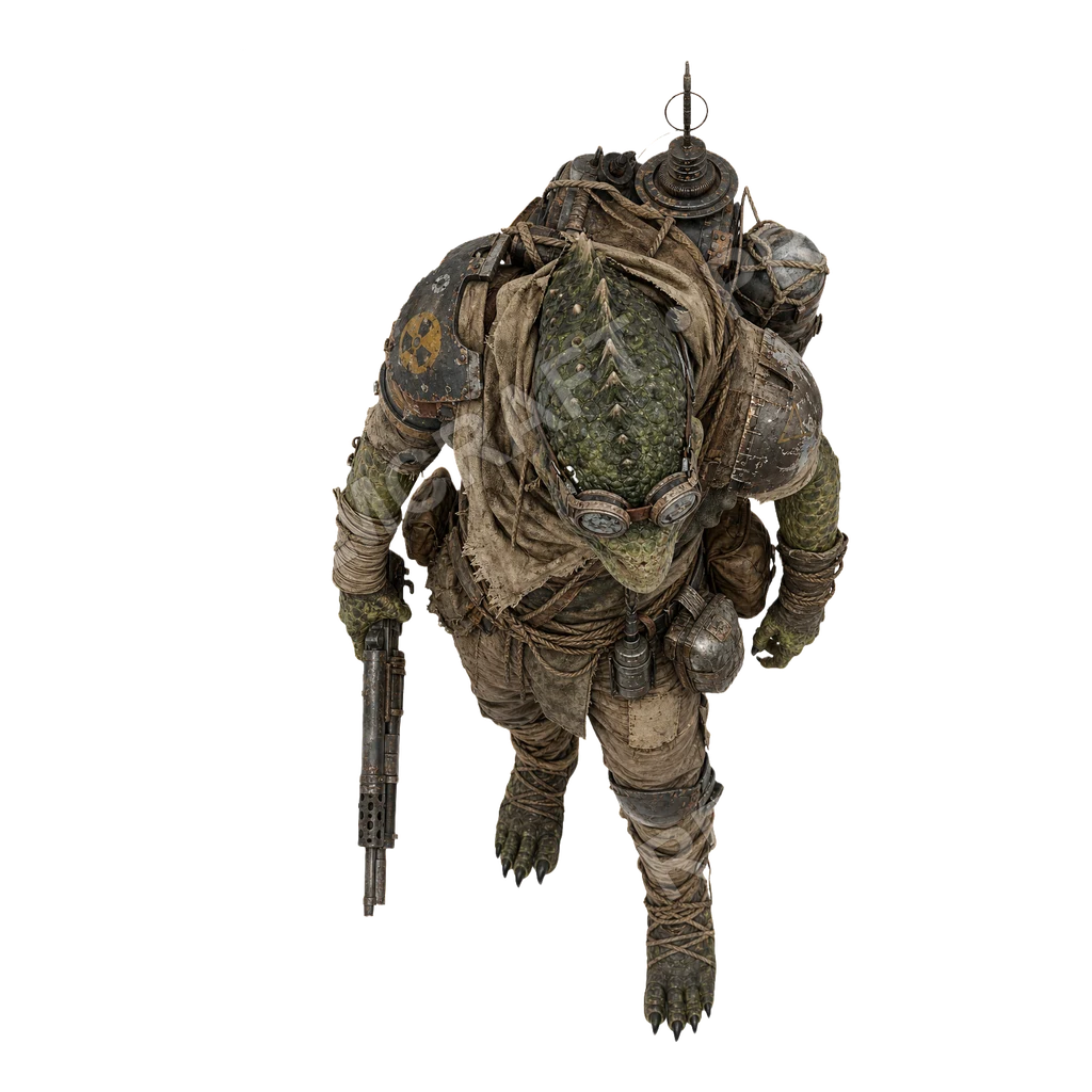 Irradiated Apex Predators 18 top-down token preview