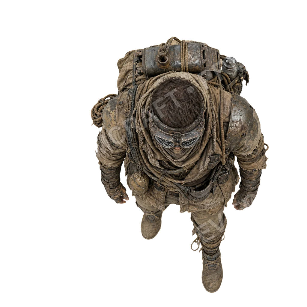 Irradiated Apex Predators 19 top-down token preview