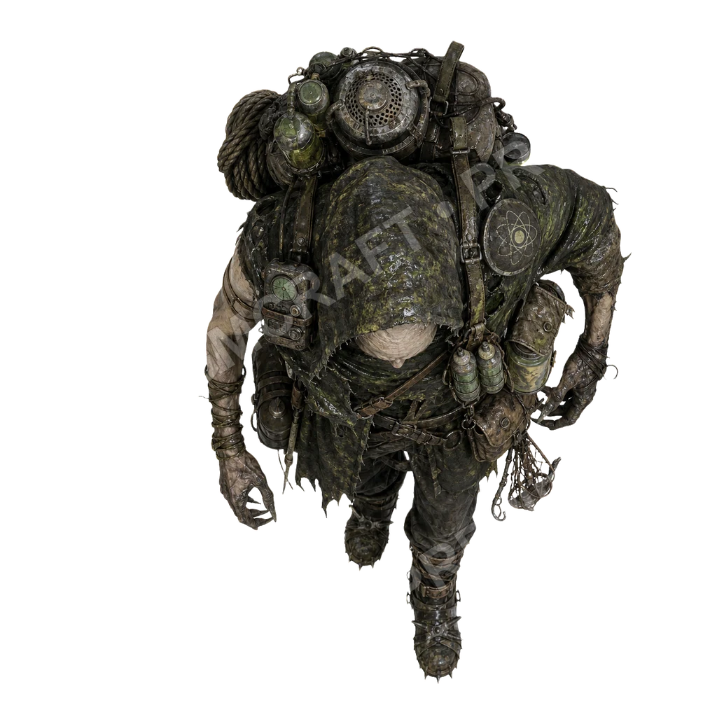 Irradiated Apex Predators 24 top-down token preview