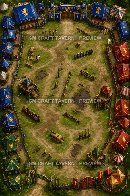 Grand Melee Field battlemap preview
