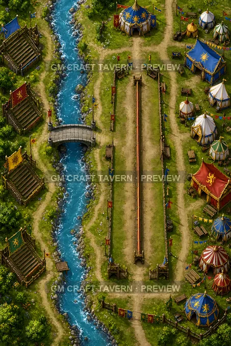 Riverside Tournament Lists battlemap preview