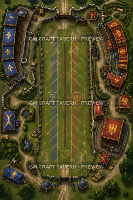 Crown Championship Final battlemap preview