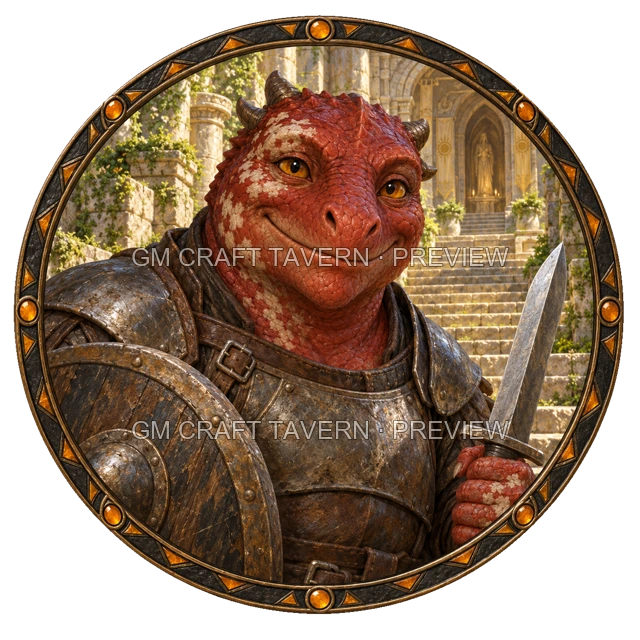 Kobold Character Tokens product preview 3