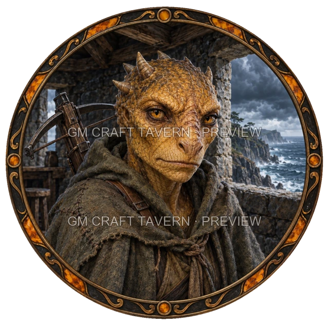 Durg Mossridge - Ranger top-down token preview