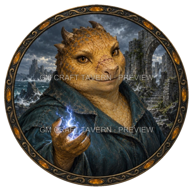 Kobold Character Tokens product preview 2