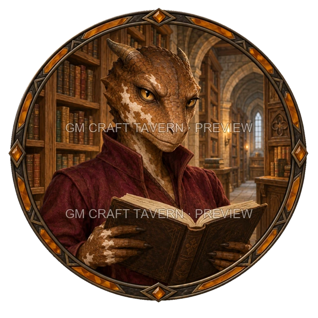 Durg Ironwell - Wizard top-down token preview
