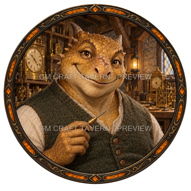 Varka Birchhaven - Artificer top-down token preview