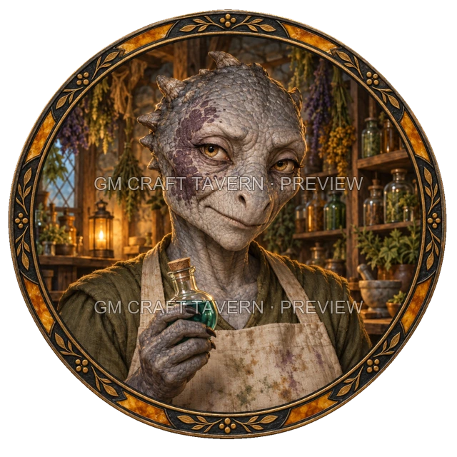 Urdan Birchhaven - Artificer top-down token preview