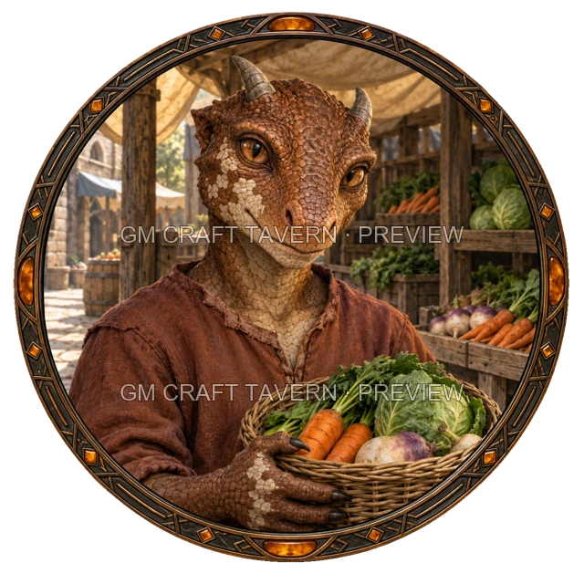 Besha Birchhaven - Merchant top-down token preview