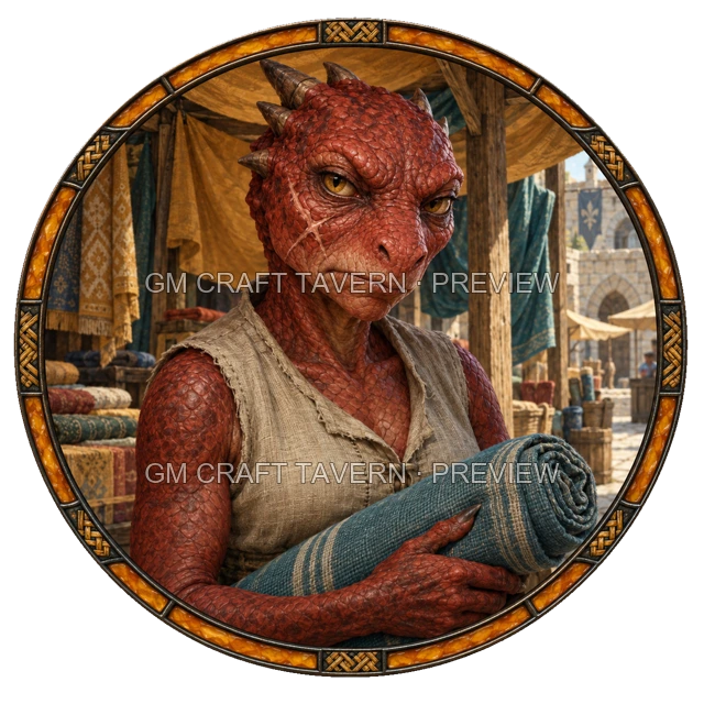 Durg Birchhaven - Merchant top-down token preview