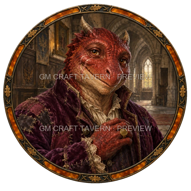 Varka Oakbend - Noble top-down token preview