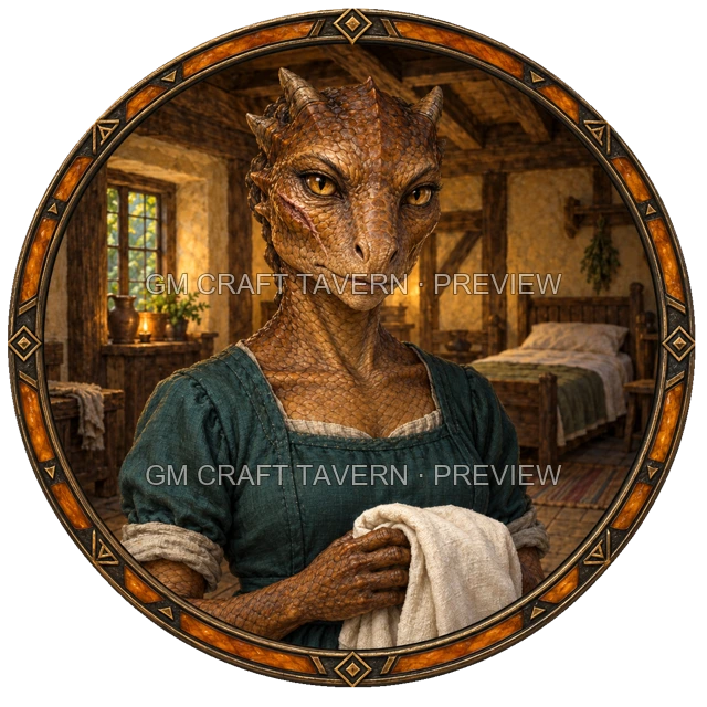 Durg Deepgrove - Healer top-down token preview