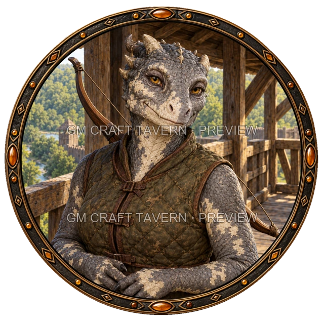 Urdan Redcliff - Fighter top-down token preview