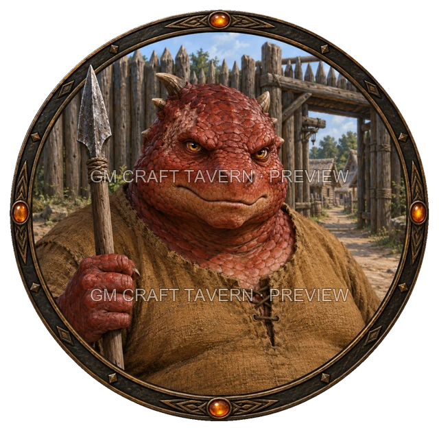 Besha Clearwell - Fighter top-down token preview