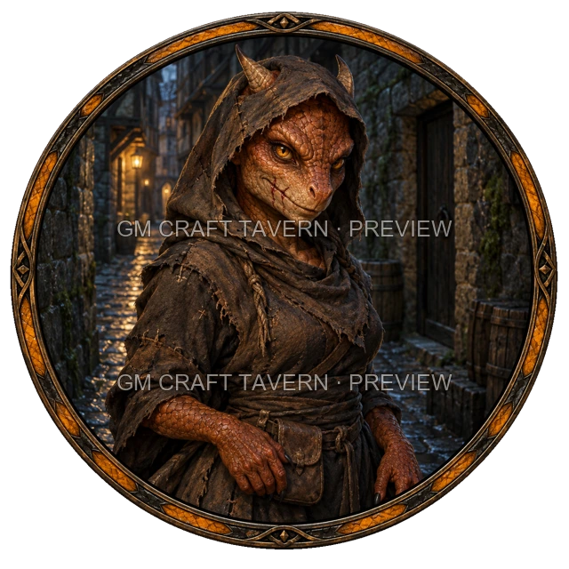Thief top-down token preview