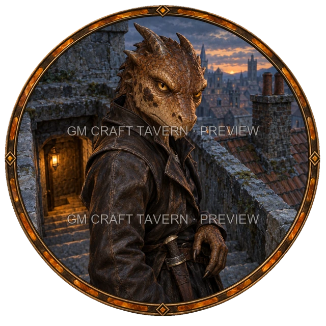 Assassin top-down token preview