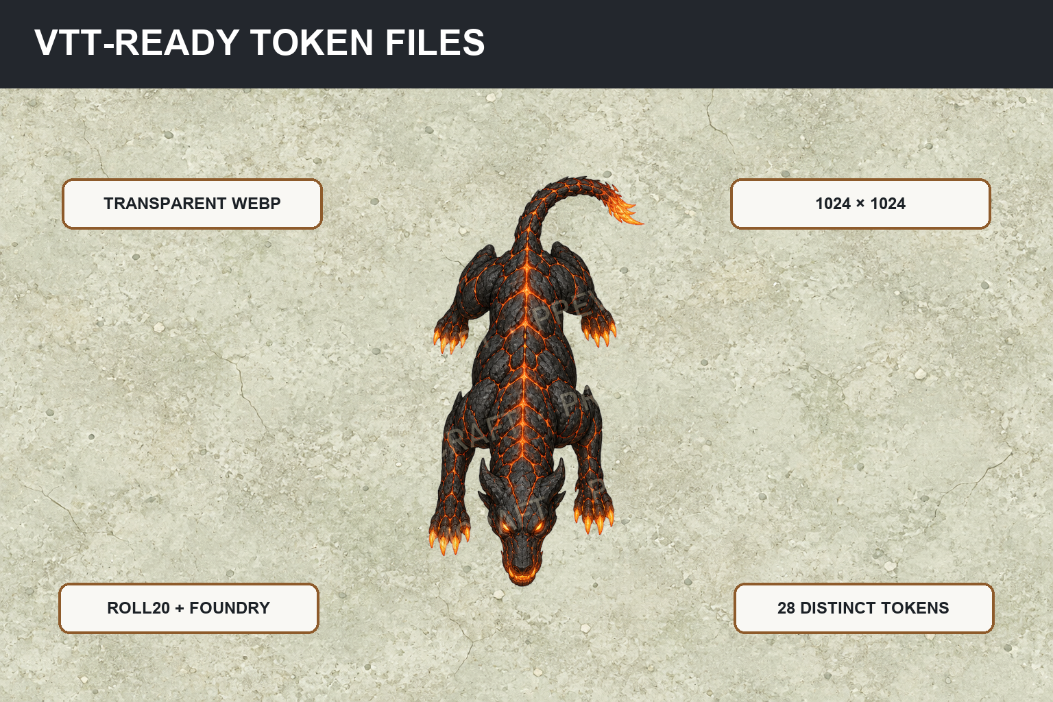 Lava And Magma Creatures product preview 2