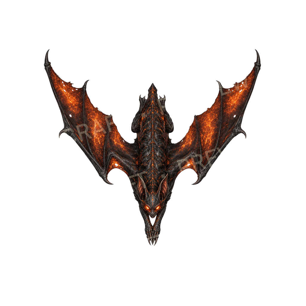 Bundle 30 13 Ember Bat Sworn top-down token preview