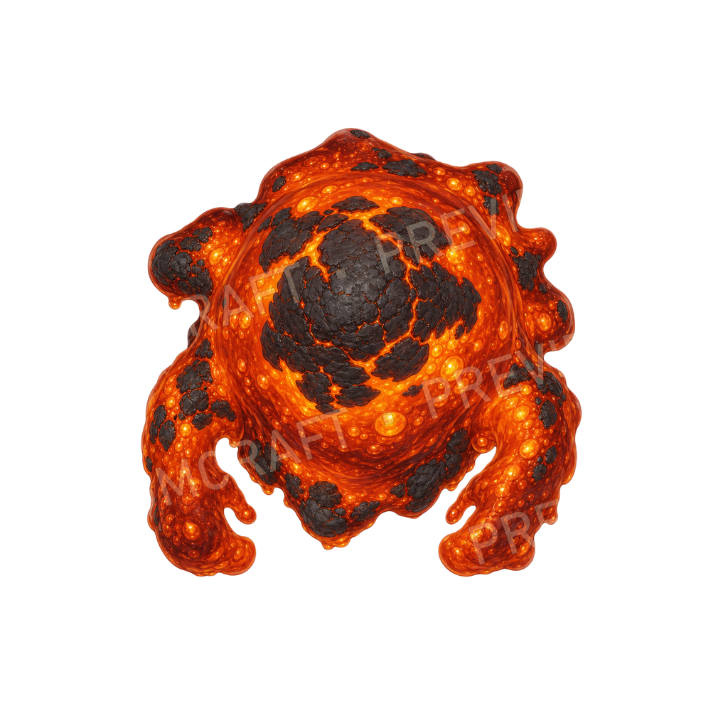 Bundle 30 21 Magma Slime top-down token preview