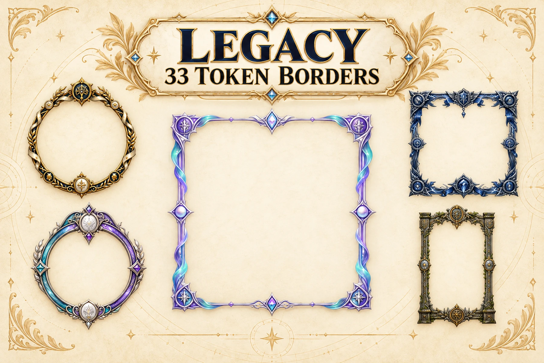 33 Legacy Token Borders