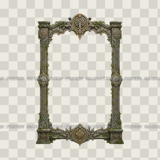 Border 25 top-down token preview
