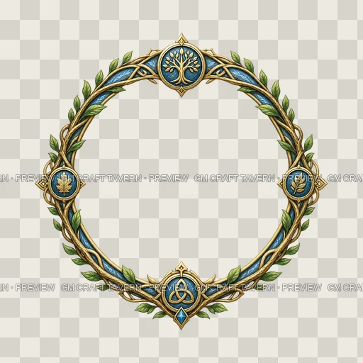 Border 32 top-down token preview