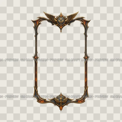 Border 16 top-down token preview