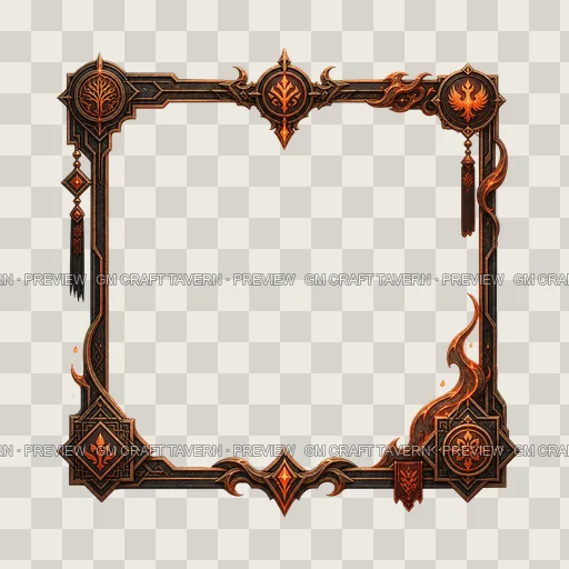 Border 15 top-down token preview