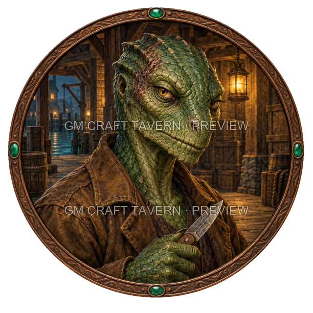 Aperçu du token vu du dessus de Urdan Duskford - Roublard