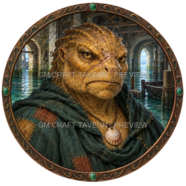 Aperçu du token vu du dessus de Urdan Ironwell - Occultiste
