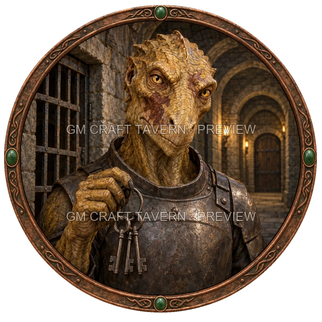 Morga Northbank - aperçu de token de garde vu du dessus