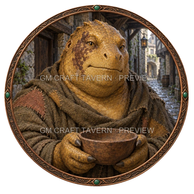Besha Hillward - aperçu de token de paria vu du dessus