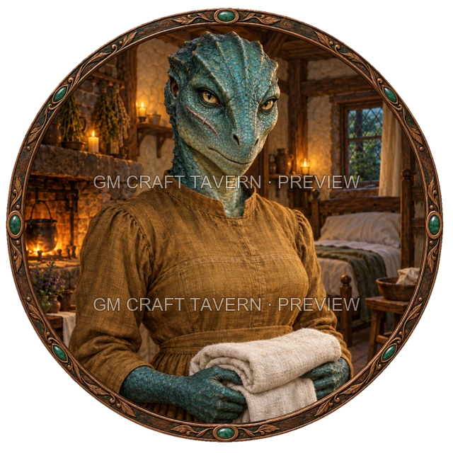 Durg Deepgrove - aperçu de token de guérisseur vu du dessus